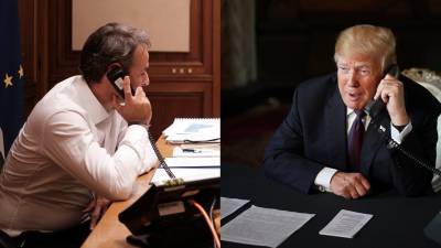 Τηλεφώνημα Τραμπ στον Μητσοτάκη-Στο επίκεντρο οι εξελίξεις στην Ανατολική Μεσόγειο