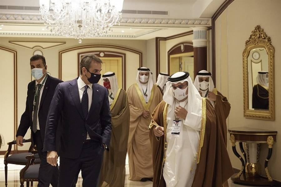 Επενδύσεις και τουρισμός στο επίκεντρο της συνάντησης Μητσοτάκη-πρωθυπουργού του Μπαχρέιν