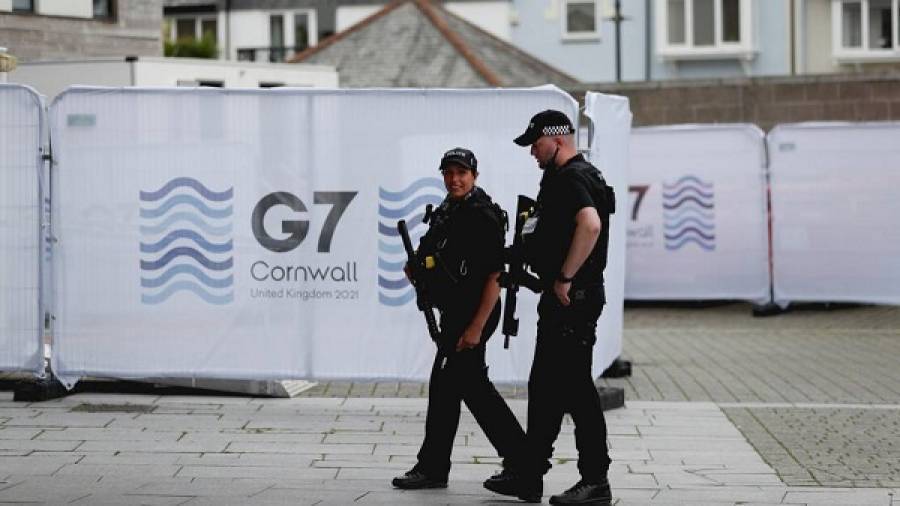 Σύνοδος G7: Θετικός στον κορονοϊό αστυνομικός της ασφάλειας των ηγετών