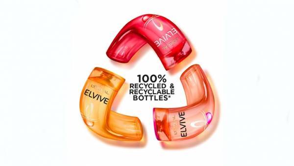 L'Oréal: Για πρώτη φορά συσκευασία από ανακυκλωμένο πλαστικό