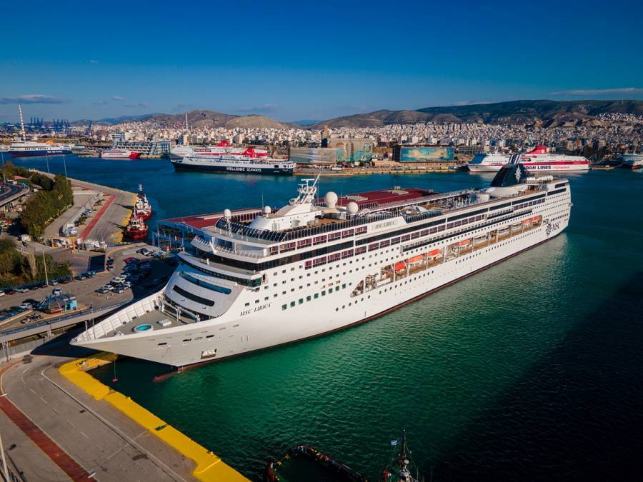 MSC Lirica: Kρουαζιέρες με homeporting από Πειραιά- Πλάνο για Κρήτη