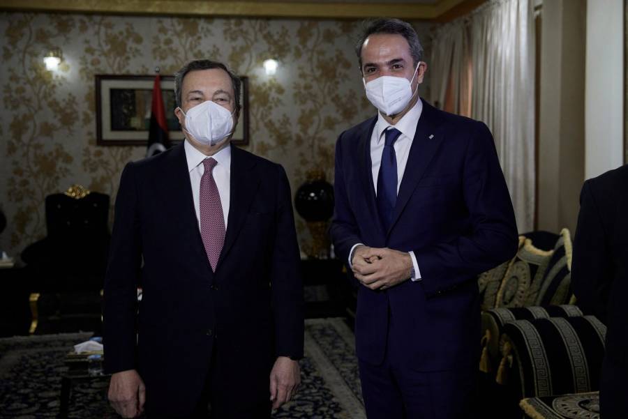 Τι συζήτησαν Μητσοτάκης-Ντράγκι στη Λιβύη