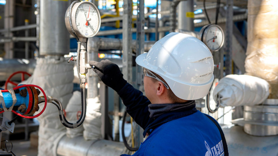 Gazprom: Ελαφρά μειωμένες ροές φυσικού αερίου στην Ευρώπη μέσω Ουκρανίας