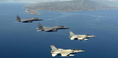 Εμπλοκές με οπλισμένα τουρκικά F-16 πάνω από το Αιγαίο
