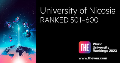 Το Πανεπιστήμιο Λευκωσίας στα 501-600 καλύτερα Πανεπιστήμια παγκοσμίως