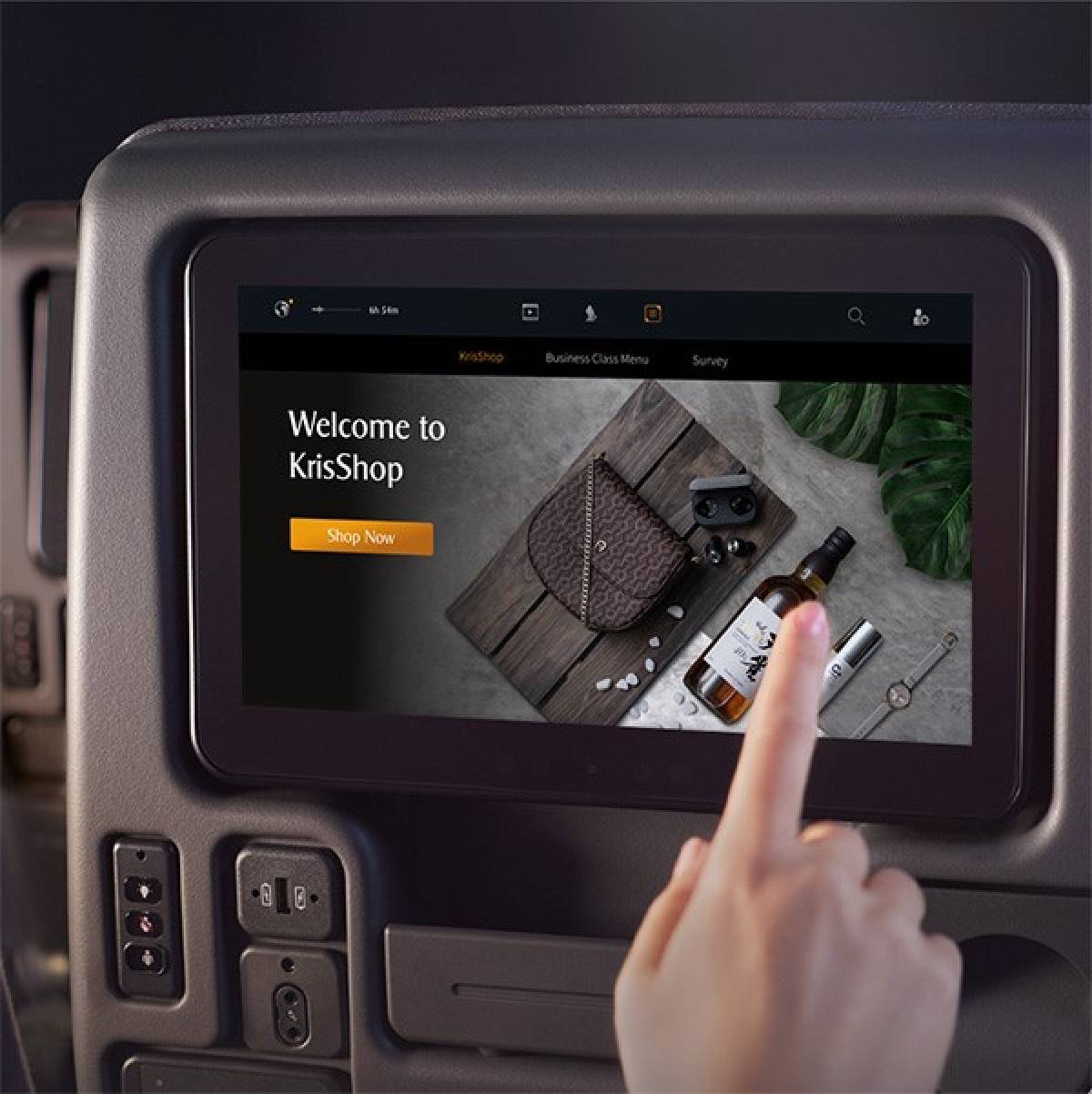 Singapore Airlines: Η πρώτη με δυνατότητα ηλεκτρονικών αγορών στην πτήση