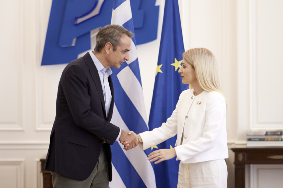 Μητσοτάκης: Συνάντησε την Πρόεδρο της Κυπριακής Βουλής-Το Κυπριακό στο επίκεντρο