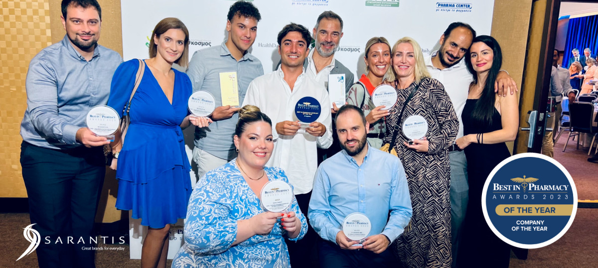 Όμιλος Σαράντη: 10 Βραβεία στα Best in Pharmacy Awards 2023