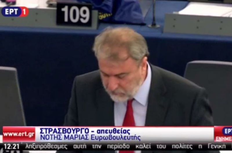 Ευρωκοινοβούλιο-Μαριάς: «Πέστε στη Μέρκελ να εξοφλήσει τις πολεμικές αποζημιώσεις»