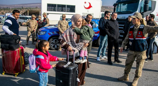 Συρία: 25.000 επιστροφές από την Τουρκία το τελευταίο διάστημα