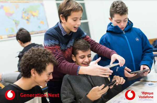 Vodafone: Εξελίσσει το Generation Next-Υλικό για μαθητές Ε&#039;-ΣΤ&#039; Δημοτικού
