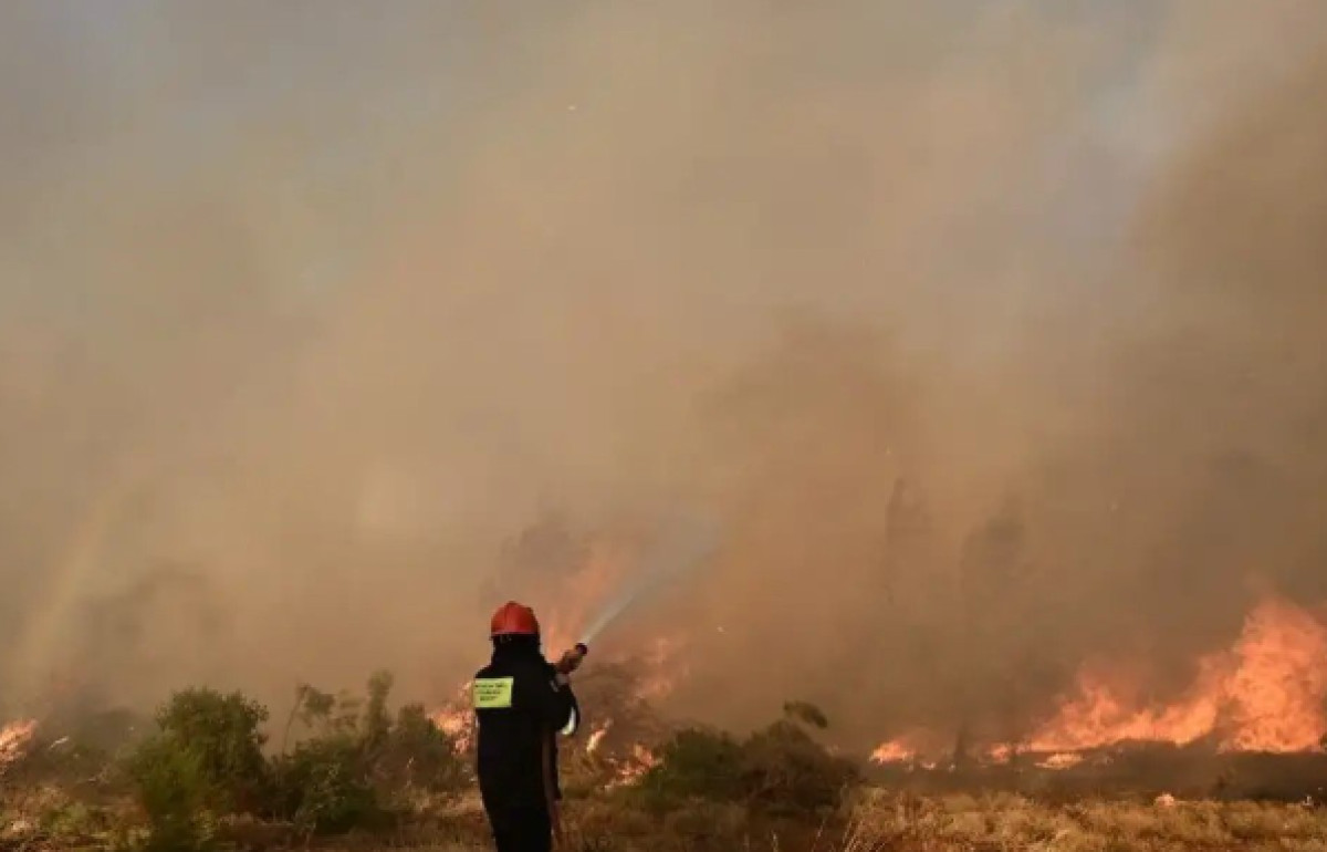 Πυρκαγιά σε χαμηλή βλάστηση στα Λεχαινά Αχαΐας - Ήχησε το 112
