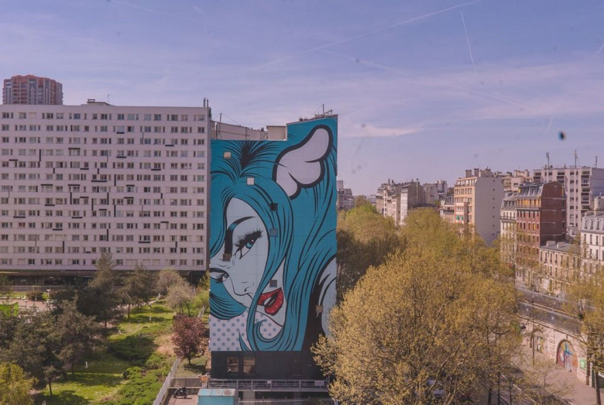 Ο D*Face στην Πάτρα για την 3η τοιχογραφία του ArtWalk 7