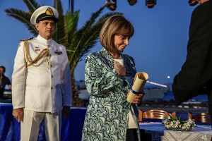 Επίτιμη δημότης της Κάσου η πρόεδρος της Δημοκρατίας