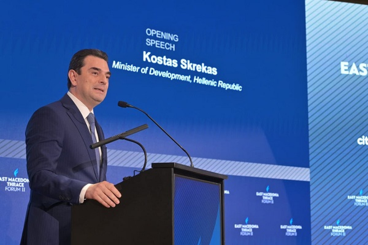 Σκρέκας: Ενεργειακή πύλη εισόδου στη ΝΑ Ευρώπη η Αλεξανδρούπολη