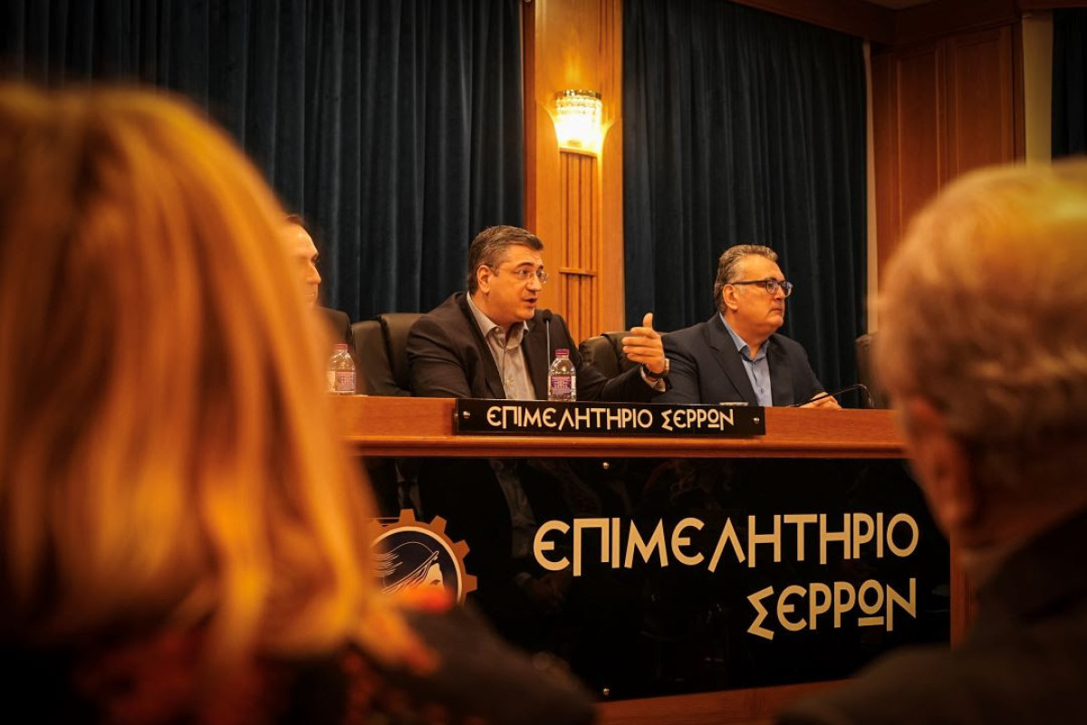 Τζιτζικώστας: Ενίσχυση της επιχειρηματικότητας από το νέο ΕΣΠΑ στις Σέρρες