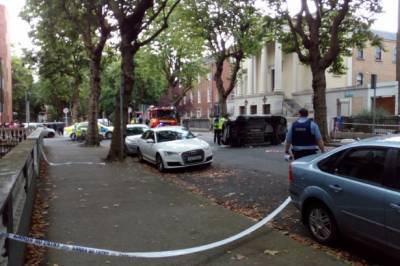 Αυτοκίνητο έπεσε σε πεζούς στο Δουβλίνο- Τέσσερις τραυματίες