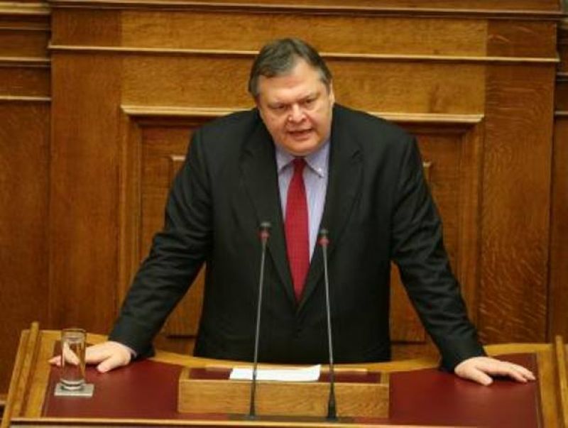 Ε. Βενιζέλος: "Πράξη ευθύνης" η ψηφοφορία του Μεσοπρόθεσμου