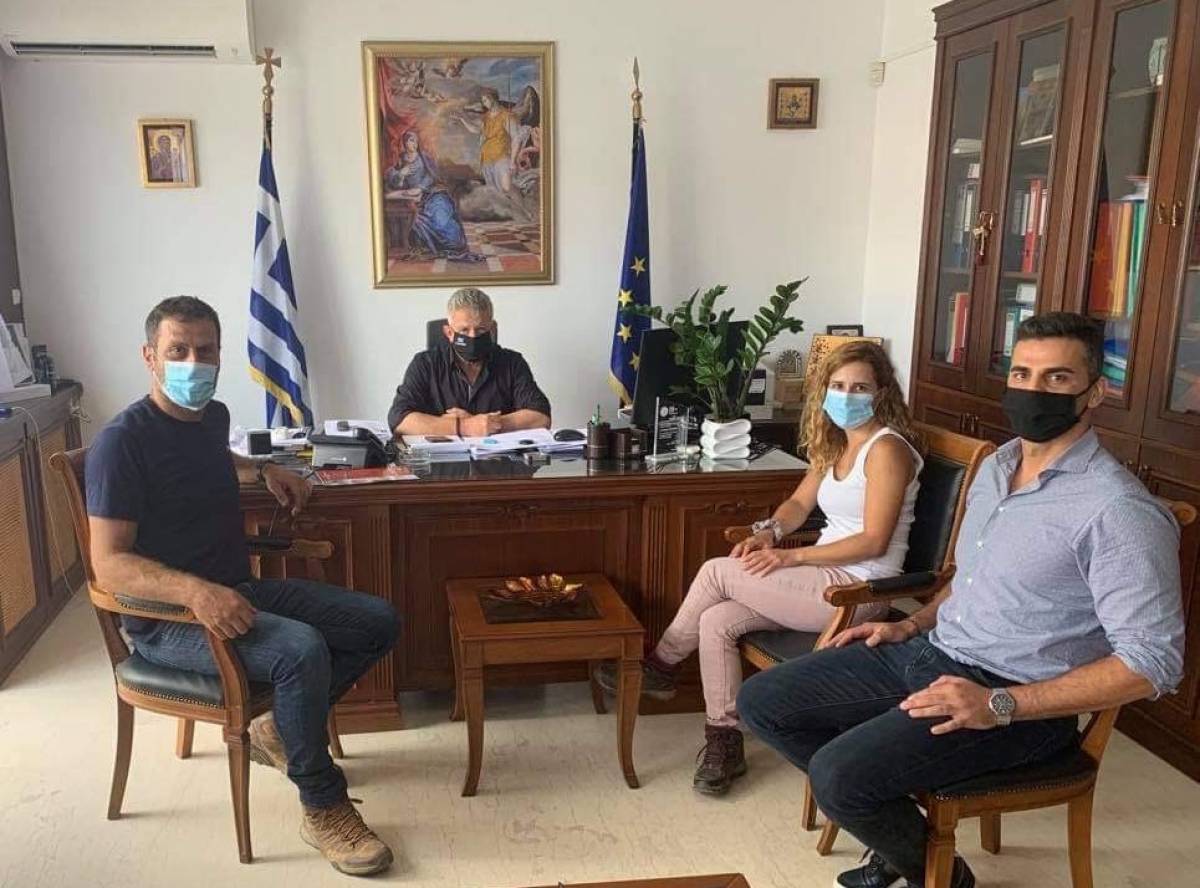 Συνεργασία της ΕΑΓΜΕ με το Δήμο Φαιστού