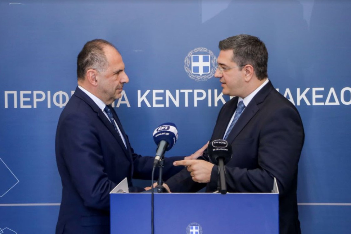 Συναντηση Τζιτζικώστα-Γεραπετρίτη για τα ζητήματα υποδομών στην Κεντρική Μακεδονία