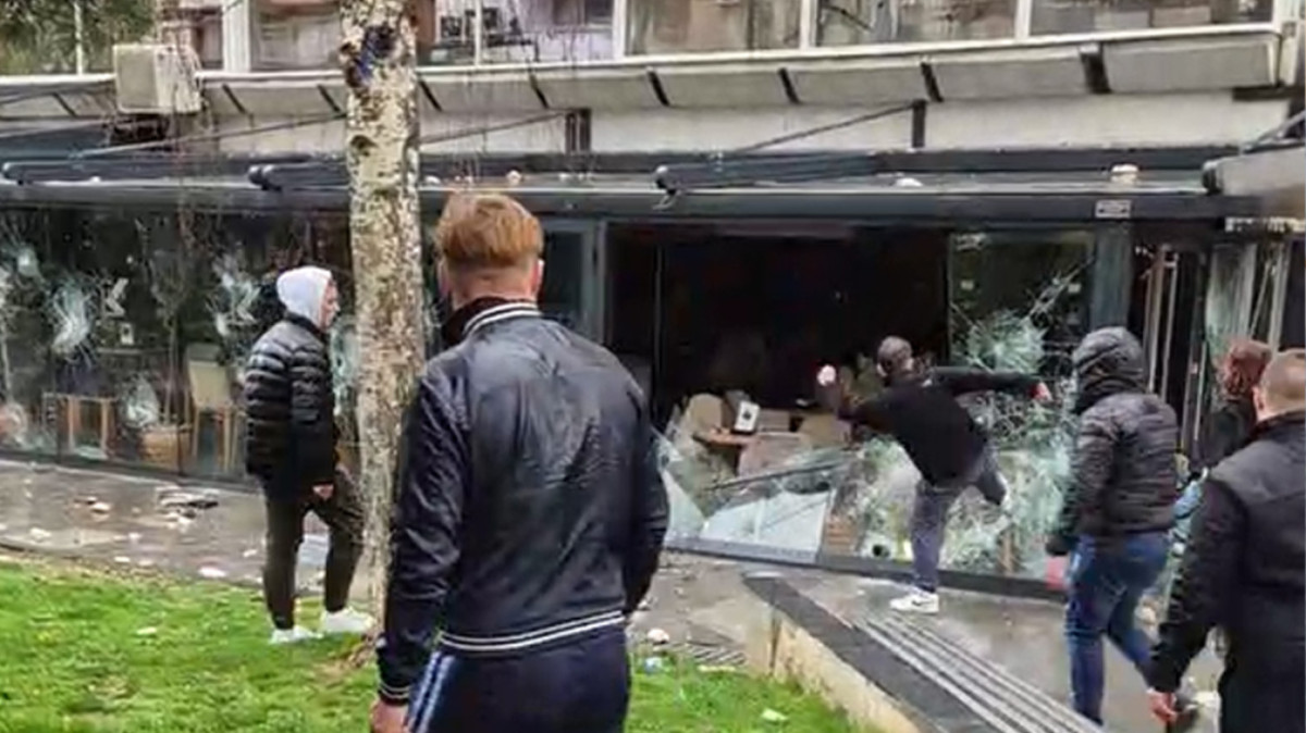 Βόρεια Μακεδονία: Επεισοδιακή πορεία διαμαρτυρίας στο Κότσανι