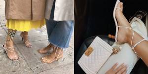 Τα naked sandals είναι παντού