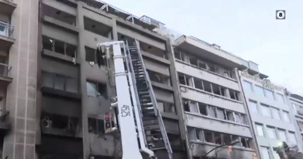 Ισχυρή έκρηξη στην αρχή της Συγγρού