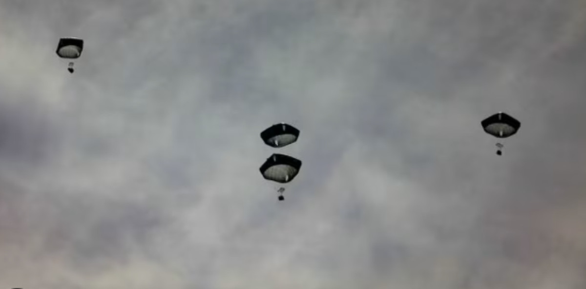 Γάζα: Πρώτη ρίψη ανθρωπιστικής βοήθειας από τις αμερικανικές δυνάμεις