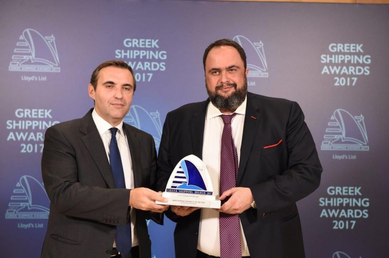 Πρόσωπο της χρονιάς στην Ελληνική Ναυτιλία ο Βαγγέλης Μαρινάκης