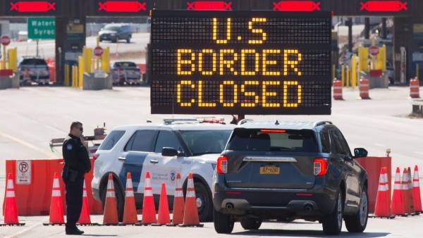 ΗΠΑ: Παράταση κλειστών συνόρων Καναδά και Μεξικού