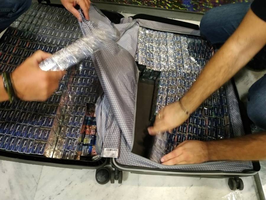 Νέα επιτυχία στον τομέα καταπολέμησης της λαθρεμπορίας καπνικών προϊόντων