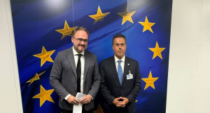 Συνάντηση Παπασταύρου με Γιόργκενσεν: Στο επίκεντρο οι Ενεργειακές Λεωφόροι της Ε.Ε.