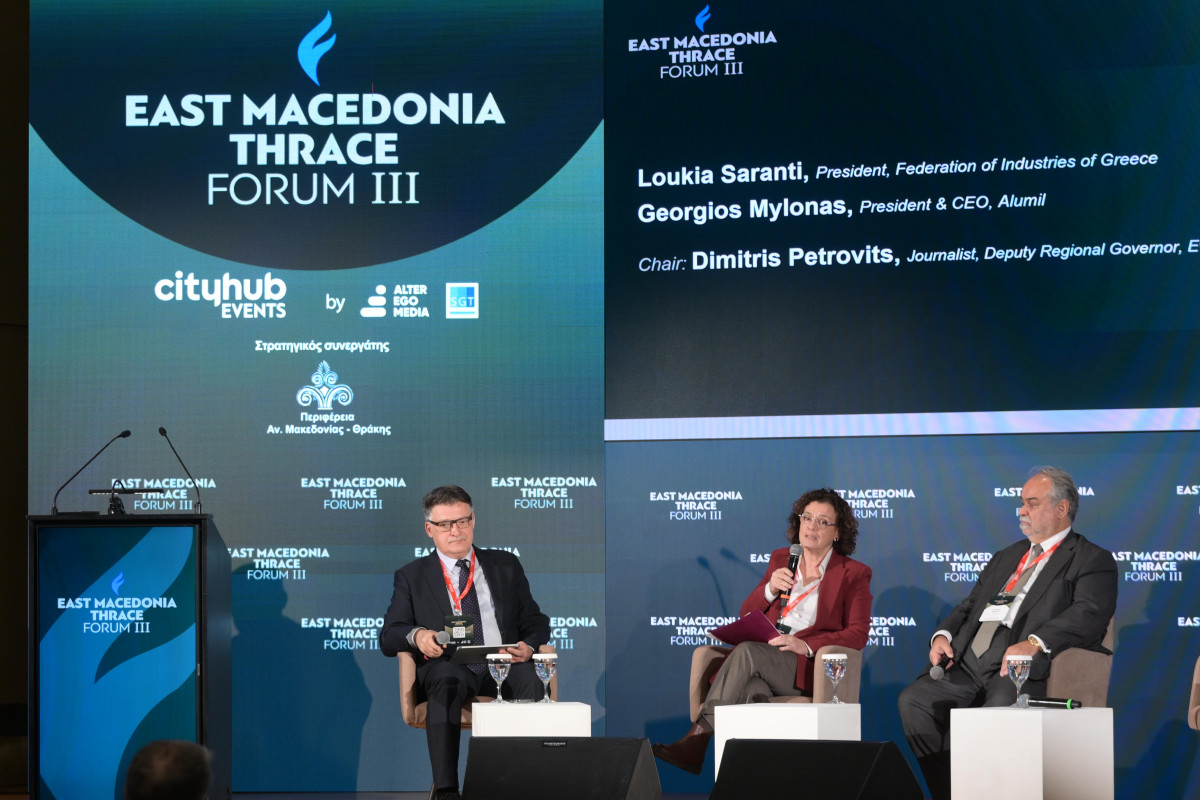 Σαράντη (ΣΒΕ): «Καμπανάκι» για τις περιφερειακές ανισότητες- Επηρεάζουν την ανταγωνιστικότητα