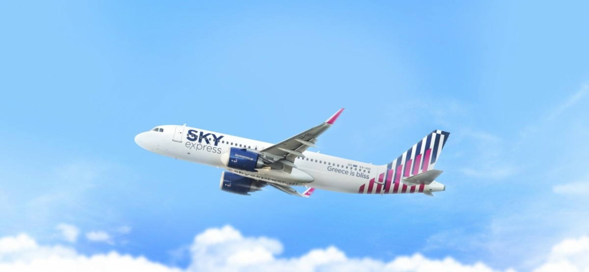 SKY express: Προσωρινή τροποποίηση στις πτήσεις από και προς Ηράκλειο