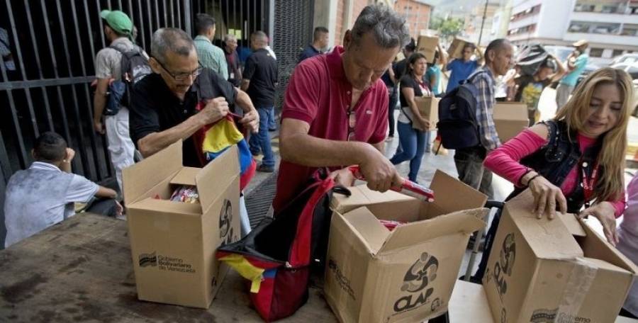 Βενεζουέλα: Ο Ερυθρός Σταυρός ανακοίνωσε ανθρωπιστική βοήθεια σε 650.000 ανθρώπους