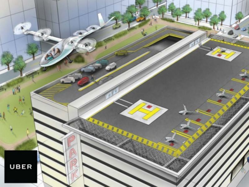 Η Uber φιλοδοξεί να έχει και ιπτάμενα ταξί το 2020!