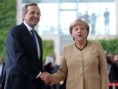 Σε καλό κλίμα η συνάντηση Σαμαρά- Merkel