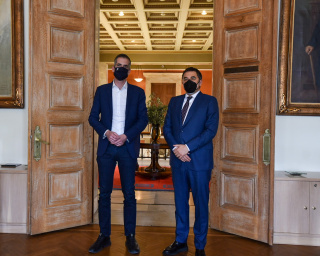 Συνάντηση Μπακογιάννη με τον ΥΠΕΣ της Αλβανίας