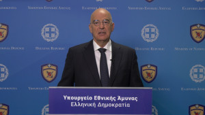 Δένδιας: «ΟΧΙ» σε κάθε προσπάθεια αμφισβήτησης της εθνικής κυριαρχίας