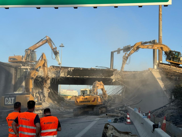 Η ενημέρωση της Intrakat για τις εργασίες αποκατάστασης της Αθηνών-Κορίνθου