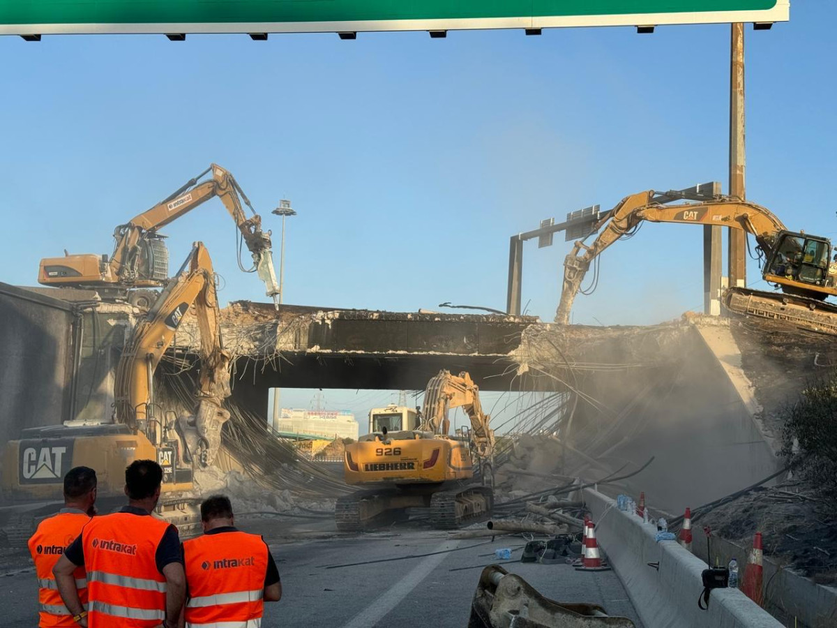 Η ενημέρωση της Intrakat για τις εργασίες αποκατάστασης της Αθηνών-Κορίνθου