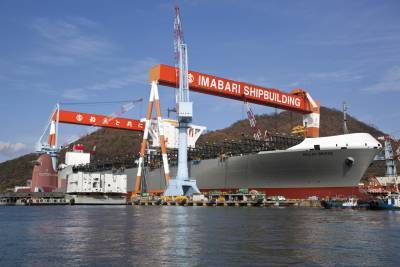 Η Imabari φτιάχνει το πρώτο πλοίο μεταφοράς ενέργειας στον κόσμο