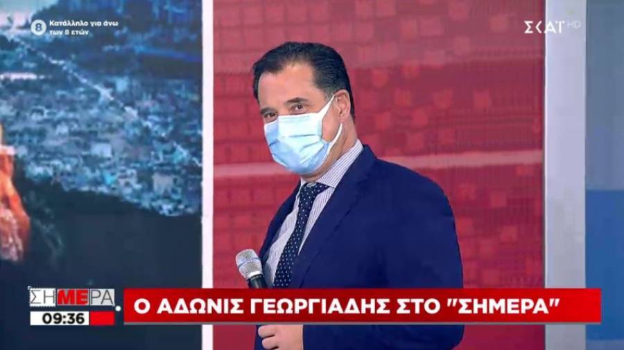 Μιντιακή καταιγίδα του Γεωργιάδη με εμφάνιση-έκπληξη στο στούντιο του ΣΚΑΪ