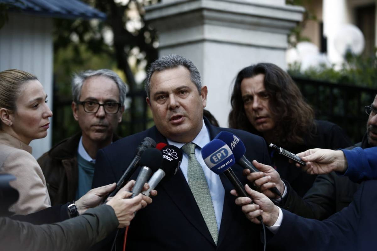 Συνέντευξη Τύπου του Καμμένου, μετά την... απουσία
