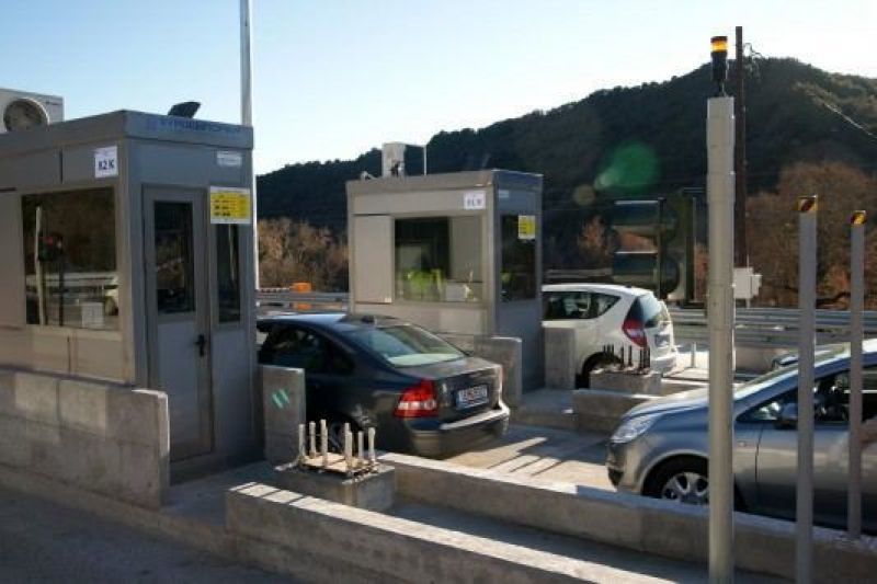 Σε λειτουργία οι πλευρικοί σταθμοί διοδίων Μώλου και Μπράλου (Θερμοπυλών)