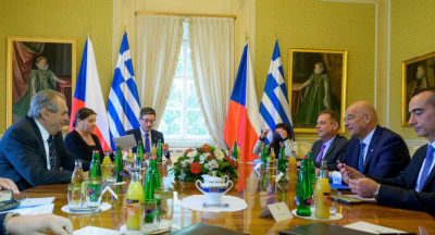 Τον πρόεδρο της Τσεχίας συνάντησε ο Δένδιας- Τι συζήτησαν