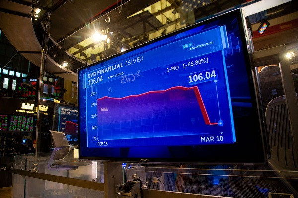Διαγράφεται η μετοχή της SVB Financial από τον Nasdaq