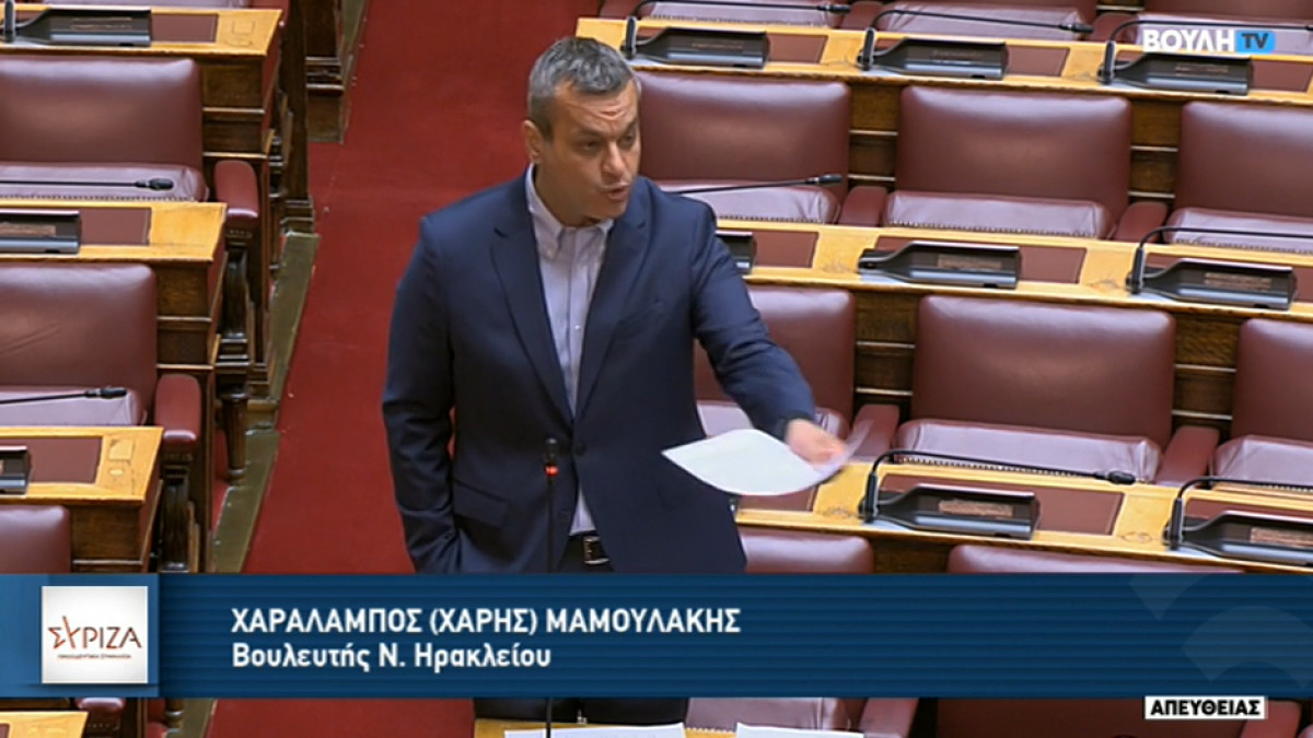 Μαμουλάκης- Ιδιωτικοποίηση Ο.Λ.Η.: Μεγάλοι χαμένοι, Ηράκλειο και Λινοπεράματα