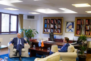 Δένδιας: Θα στηρίξουμε την ευρωπαϊκή προοπτική της Βόρειας Μακεδονίας