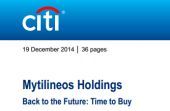 ΜΥΤΙΛΗΝΑΙΟΣ: Ξεκινά κάλυψη η Citi με τιμή-στόχο στα 7,5 ευρώ και σύσταση BUY